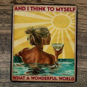 Mouse Pad And I‎ Think to Myself What a Wonderful World